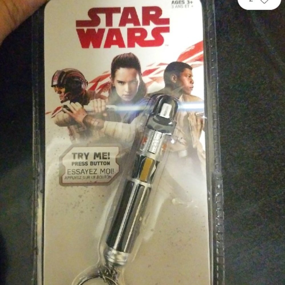 NEW RARE Star wars Darth Vader keychain